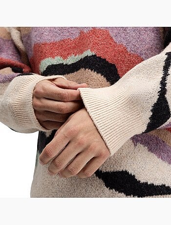 Camisola de malha oversized para homem