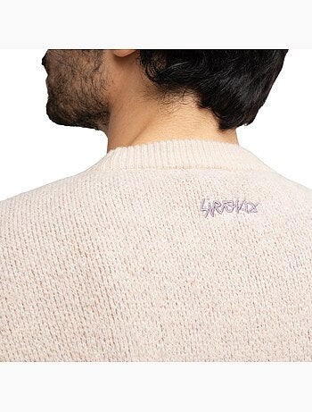 Camisola de malha oversized para homem