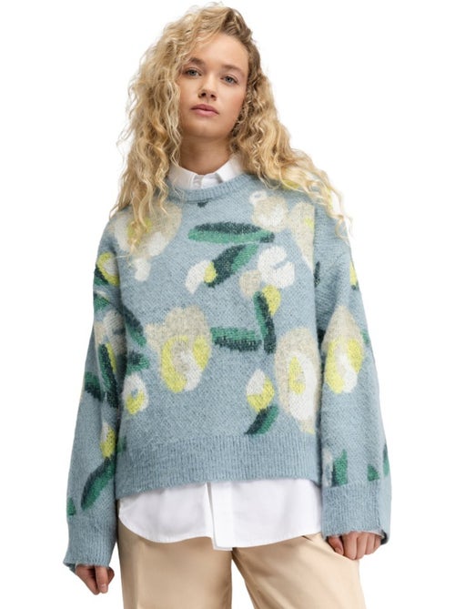 Camisola de malha oversized para mulher - Kiabi Camisola de malha oversized para mulher - Kiabi