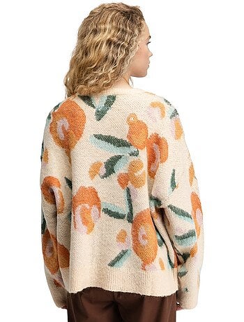 Camisola de malha oversized para mulher