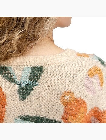 Camisola de malha oversized para mulher