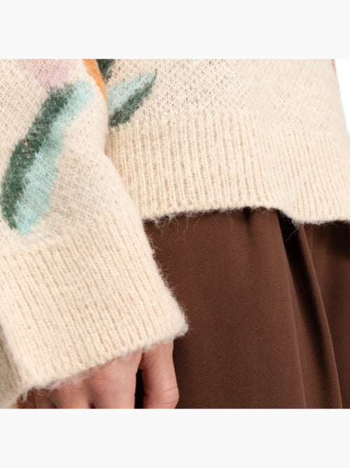 Camisola de malha oversized para mulher - Kiabi