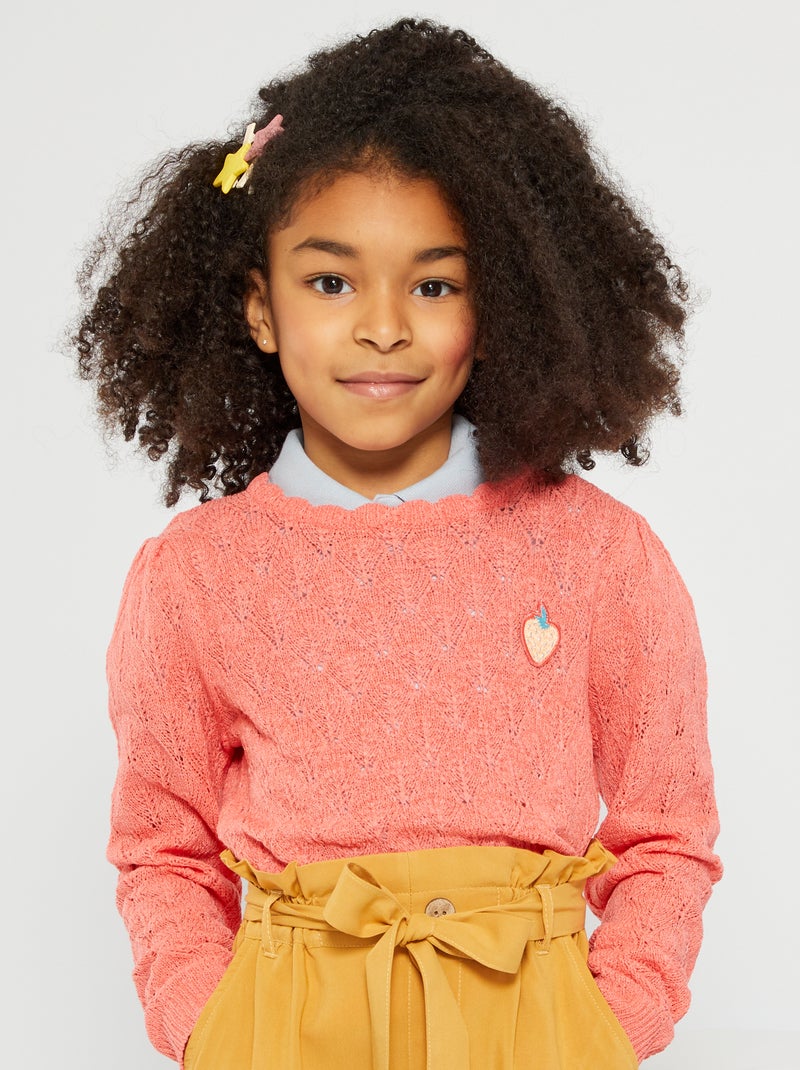 Camisola de malha pointelle ROSA - Kiabi