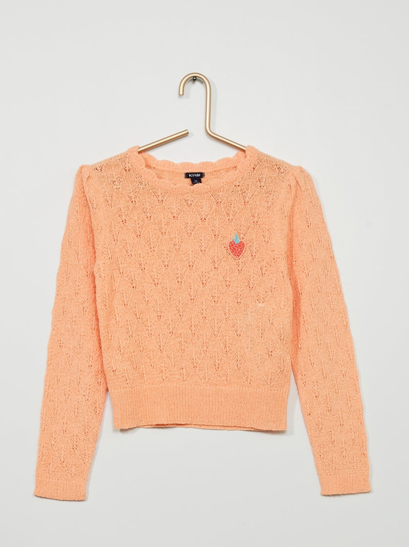 Camisola de malha pointelle ROSA - Kiabi