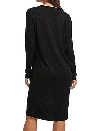 Camisola de malha preta vero moda meghan para mulher