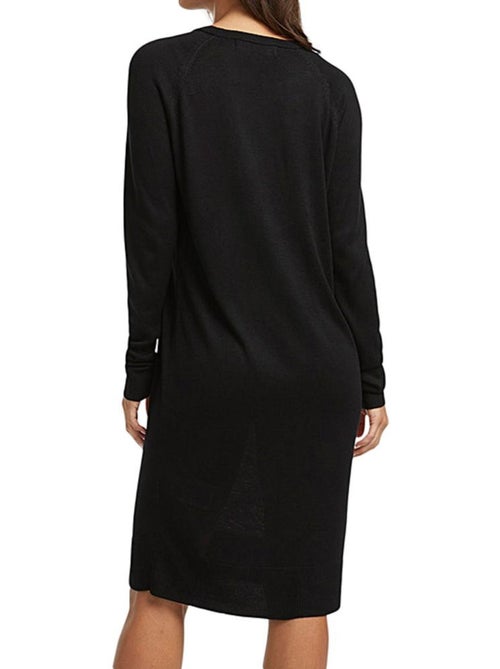 Camisola de Malha Preta Vero Moda Meghan para Mulher - Kiabi Camisola de Malha Preta Vero Moda Meghan para Mulher - Kiabi