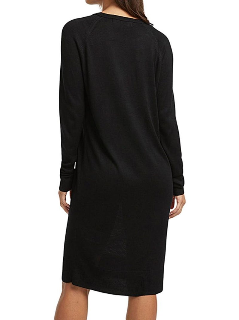 Camisola de Malha Preta Vero Moda Meghan para Mulher Preto - Kiabi
