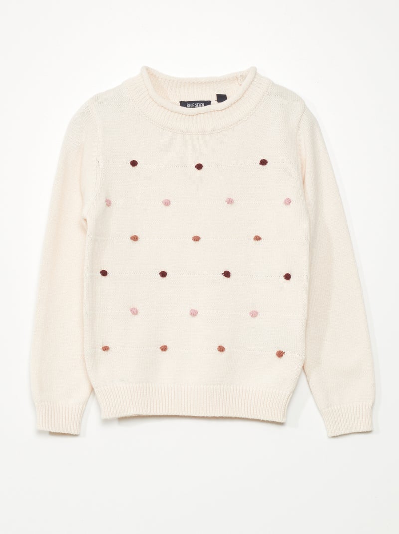 Camisola de malha ROSA - Kiabi