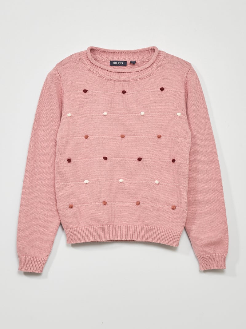Camisola de malha ROSA - Kiabi