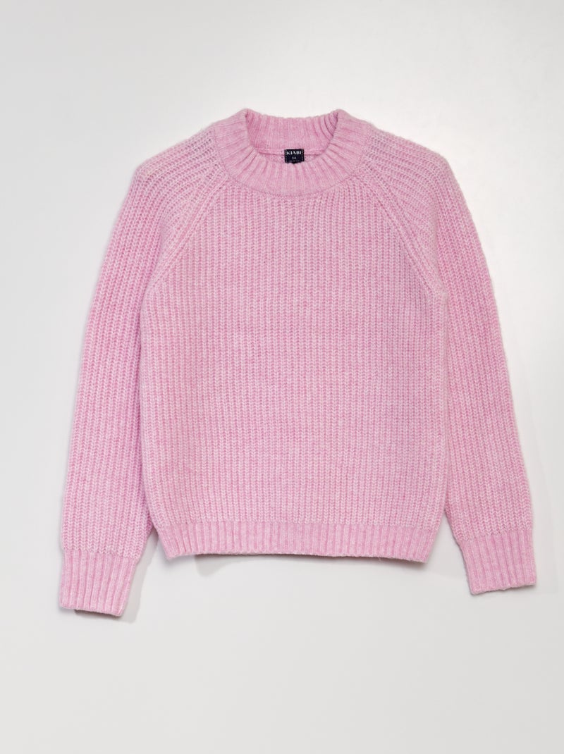 Camisola de malha ROSA - Kiabi