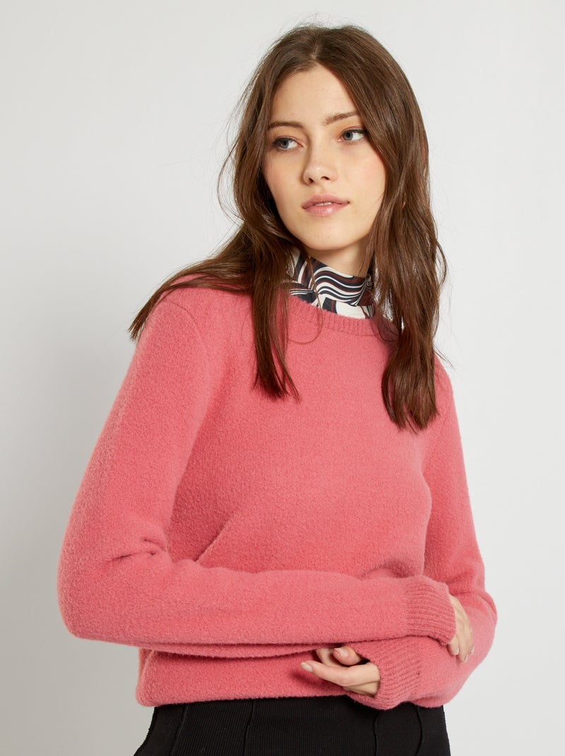 Camisola de malha ROSA - Kiabi