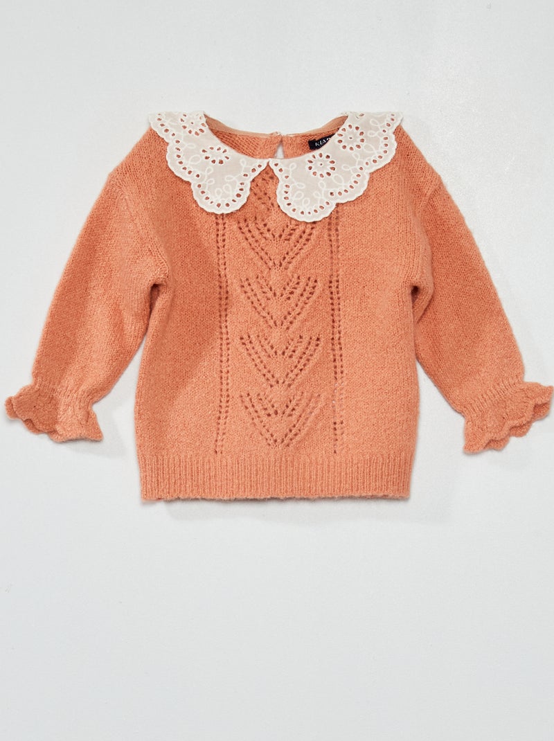 Camisola de malha Rosa - Kiabi