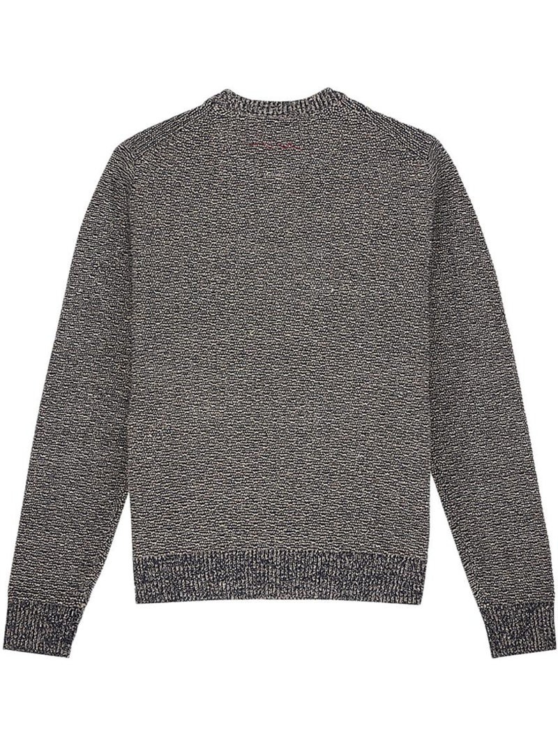 Camisola de Malha Teddy Smith Nicklas para Homem Azul-marinho - Kiabi
