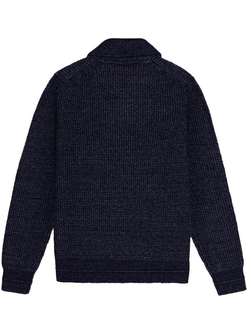 Camisola de Malha Teddy Smith Silvan para Homem Azul-marinho - Kiabi