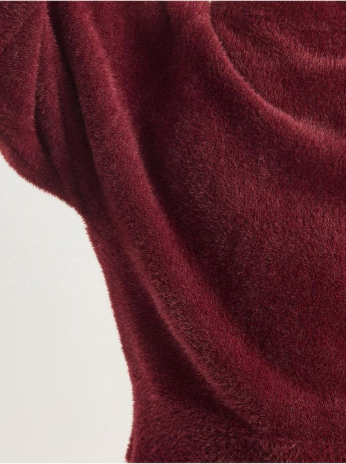 Camisola de malha texturada com gola redonda lucci - Kiabi Camisola de malha texturada com gola redonda lucci - Kiabi