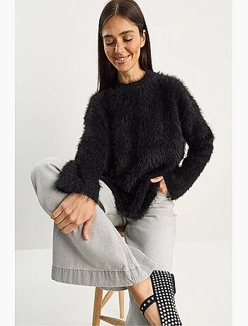 Camisola de malha texturada lucci
