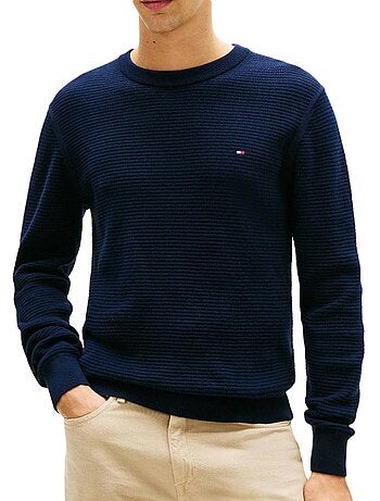 Camisola de malha tommy hilfiger seasonal para homem