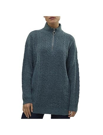 Camisola Vero Moda Mili com Fecho 1/4 para Mulher em Preto