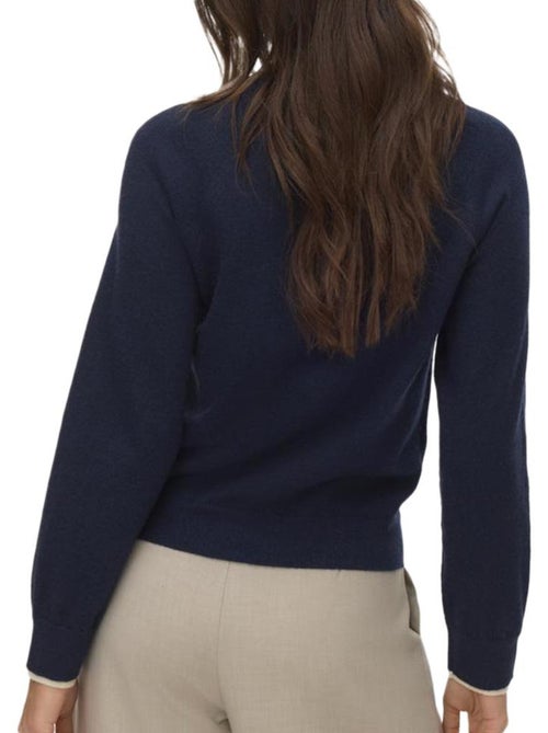 Camisola de Malha Vero Moda Wonderful para Mulher - Kiabi Camisola de Malha Vero Moda Wonderful para Mulher - Kiabi