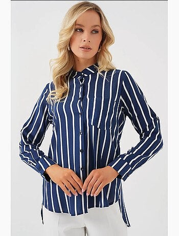 Camisola de manga comprida às riscas bdart