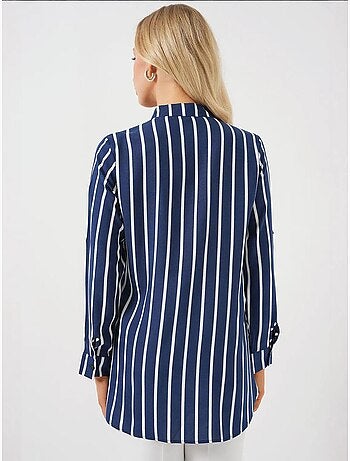 Camisola de manga comprida às riscas bdart