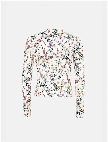 Camisola de manga comprida com estampado floral hiccup
