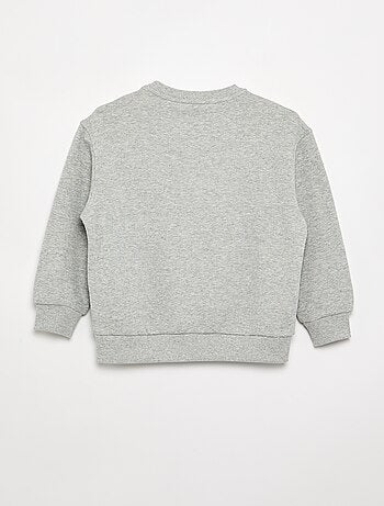 Camisola de manga comprida de corte largo