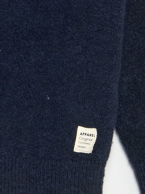 Camisola de manga comprida e gola alta - Kiabi Camisola de manga comprida e gola alta - Kiabi