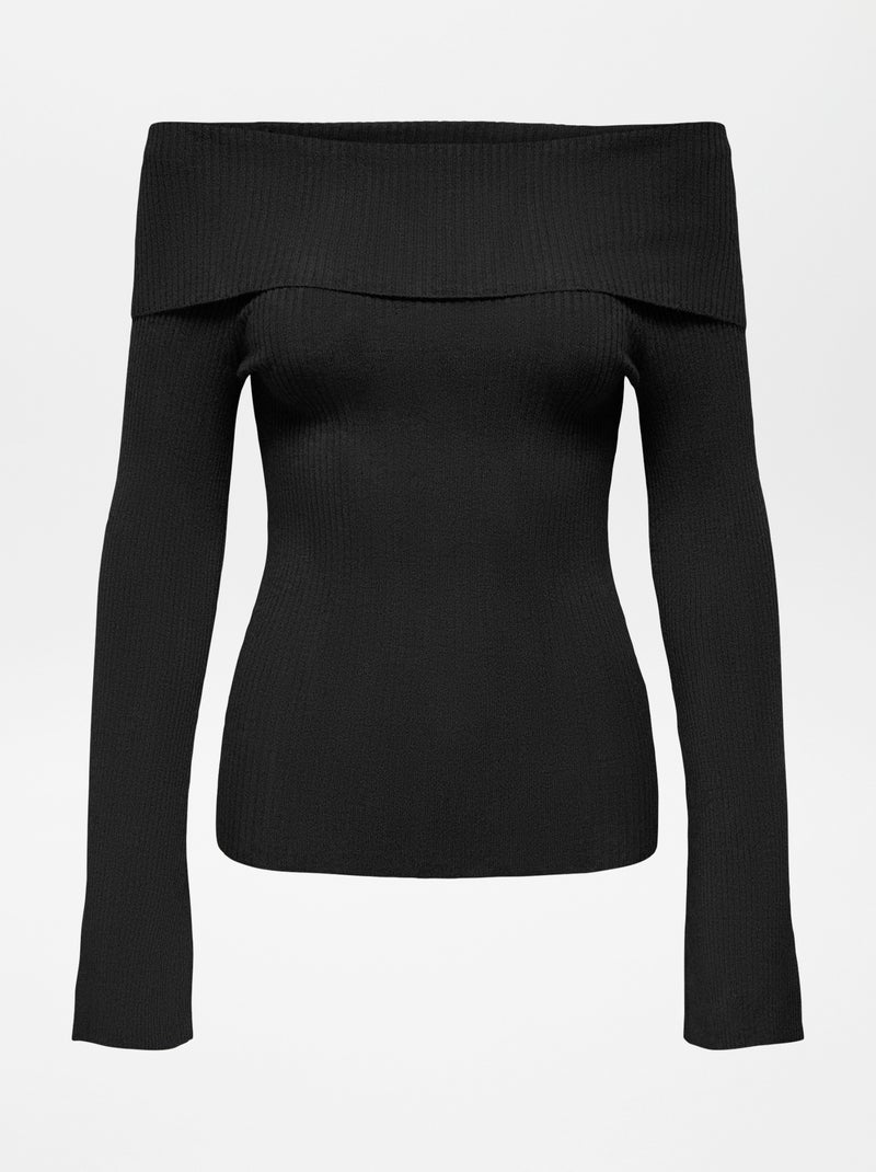 Camisola de manga comprida 'Only Maternity' PRETO - Kiabi