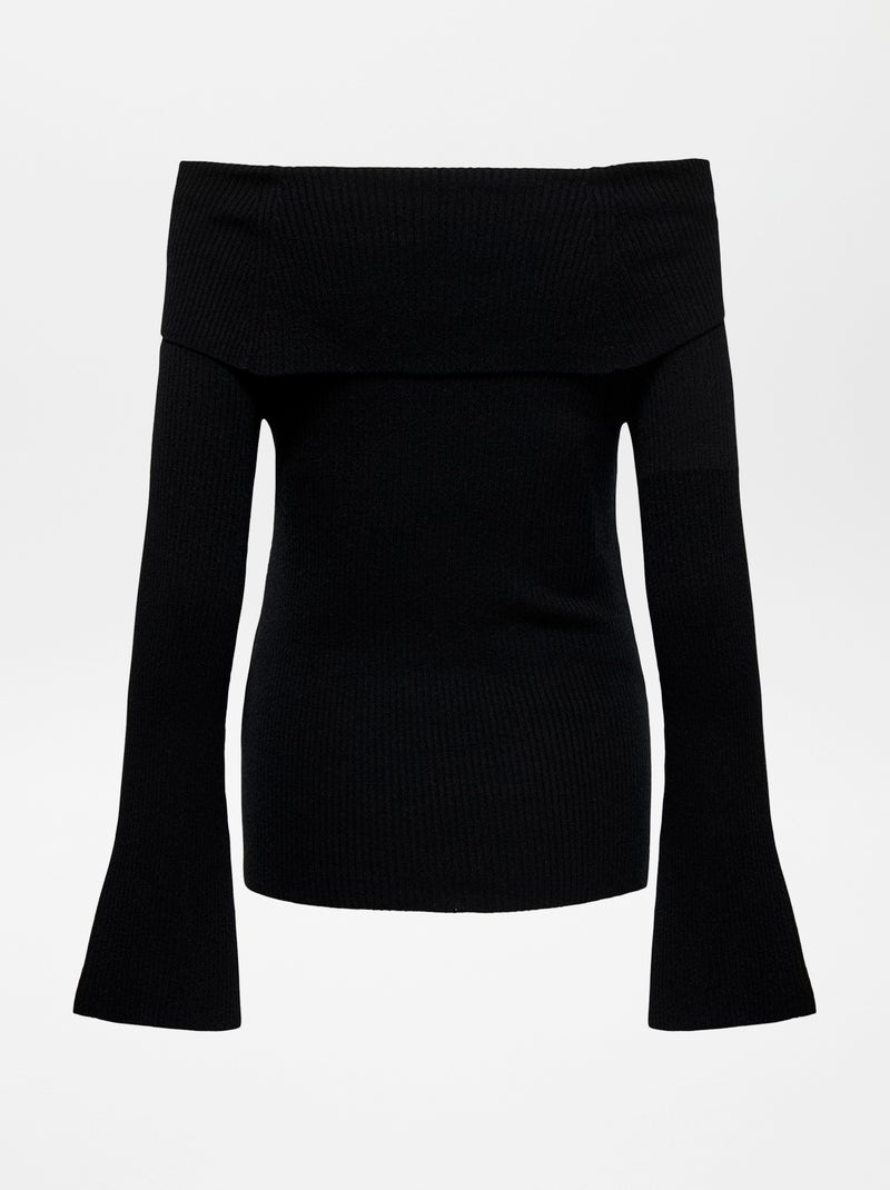 Camisola de manga comprida 'Only Maternity' PRETO - Kiabi