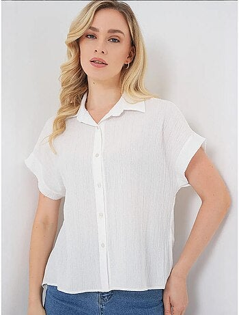 Camisola de manga curta às riscas bdart