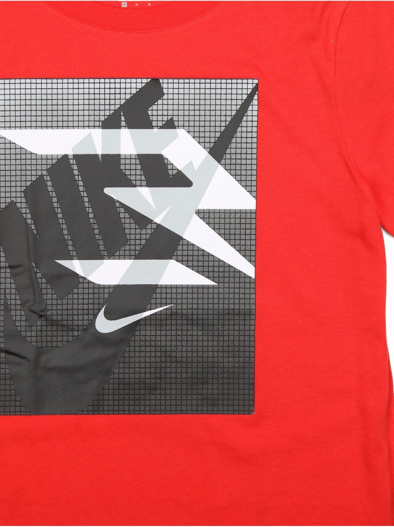 Camisola de manga curta combinável - Nike Vermelho - Kiabi