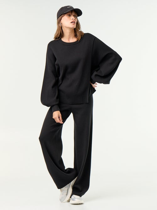Camisola de maternidade lisa - Kiabi