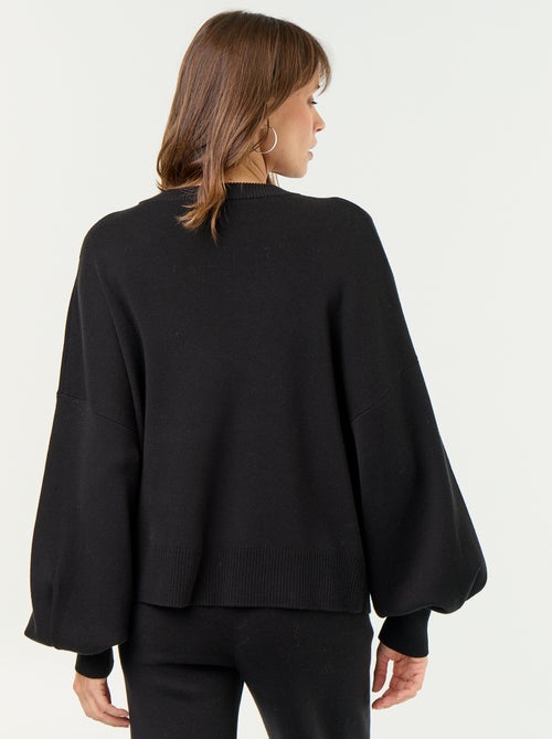 Camisola de maternidade lisa - Kiabi
