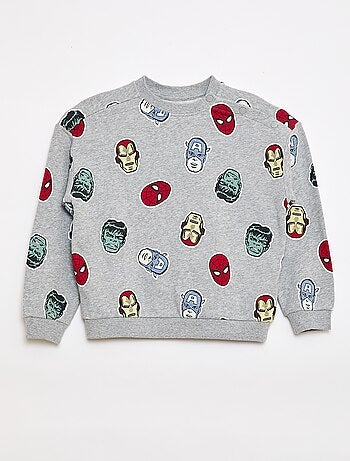 Camisola de moletão estampada 'Spider-Man' - Coleção fácil de vestir