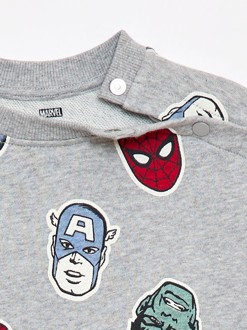 Camisola de moletão estampada 'Spider-Man' - Coleção fácil de vestir - Kiabi