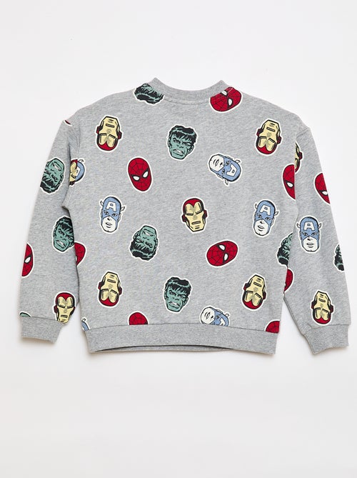 Camisola de moletão estampada 'Spider-Man' - Coleção fácil de vestir - Kiabi