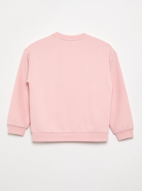 Camisola de moletão 'Stitch' - coleção fácil de vestir - Kiabi Camisola de moletão 'Stitch' - coleção fácil de vestir - Kiabi