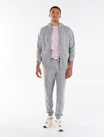 Camisola de moletom com capuz em felpa francesa