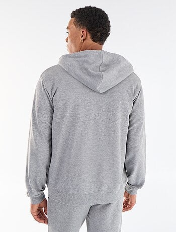 Camisola de moletom com capuz em felpa francesa