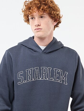 Camisola de Moletom com Estampado