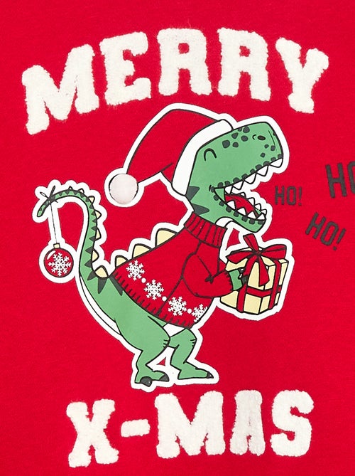 Camisola de Moletom com Estampa de Natal - Kiabi