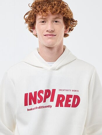 Sweat em moletom com estampado