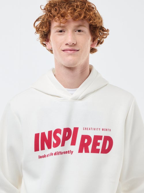 Camisola de Moletom com Estampado - Kiabi