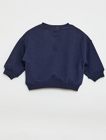 Sweat em moletom estampado 'Winnie'