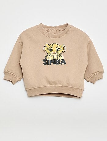 Sweat em moletom estampado 'Winnie'