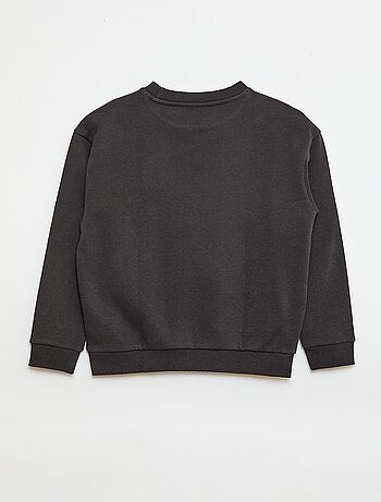 Camisola de Moletom Felpudo com Estampa 'Donkey Kong'