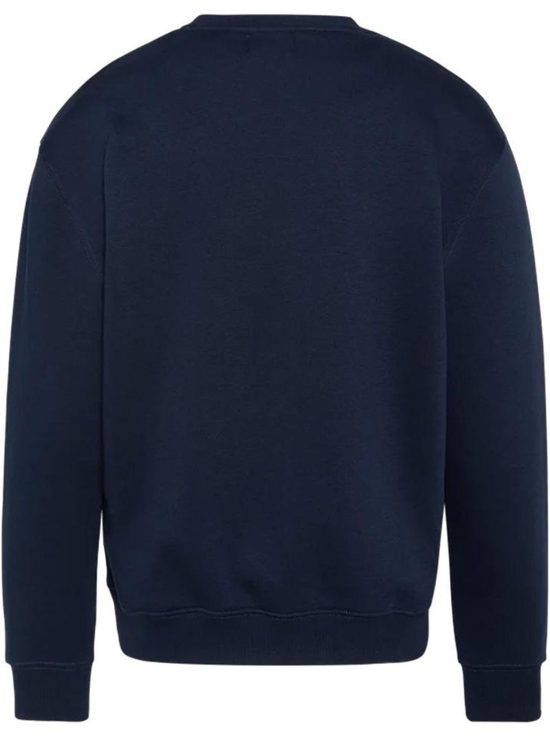 Camisola de Moletom Masculina Schott Stan Azul-Marinho Azul-marinho - Kiabi