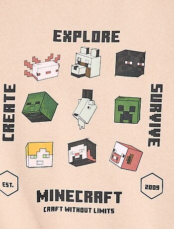 Camisola de Moletom 'Minecraft'