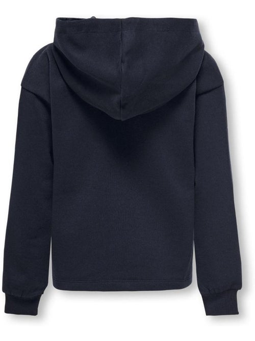 Camisola de moletom para menina only kids kogwendy azul marinho - Kiabi